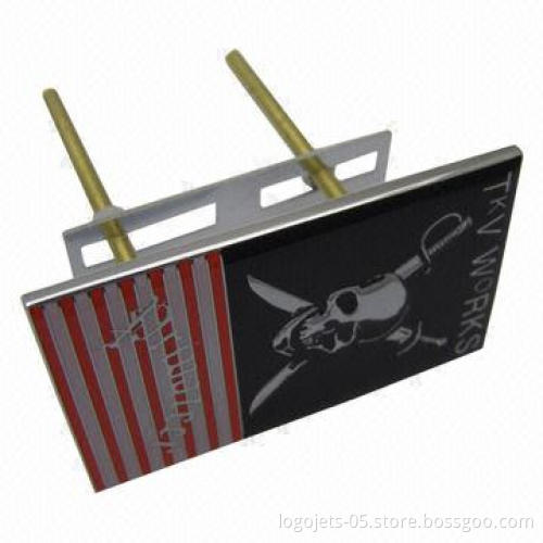 Car Badge/Emblem in 2-D or 3-D Designs, Available in Different Types of Material and Finishes